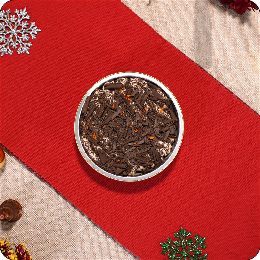 BOOZY VEGETARIAN TIRAMISU TRAY