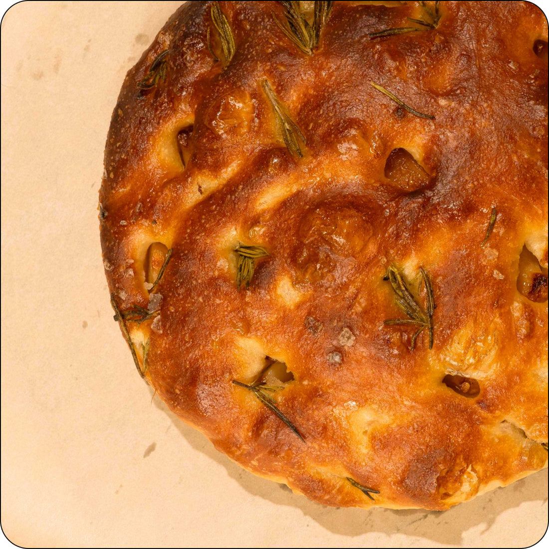 FOCACCIA -  GARLIC & ROSEMARY
